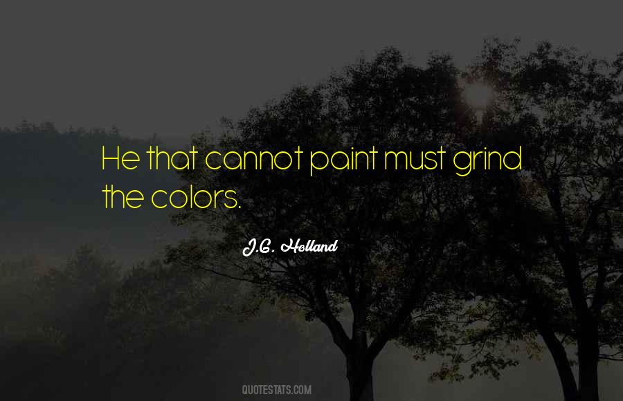 J.G. Holland Quotes #624192