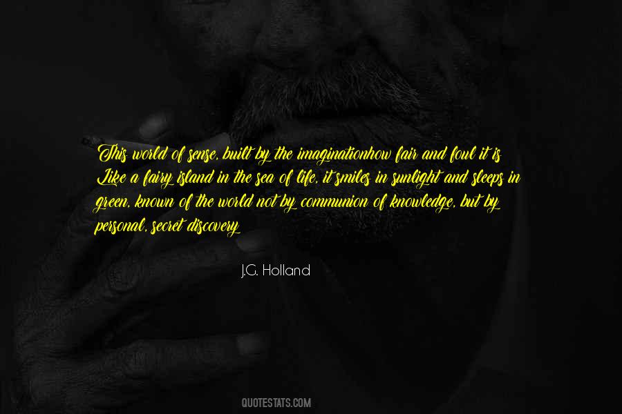 J.G. Holland Quotes #745450