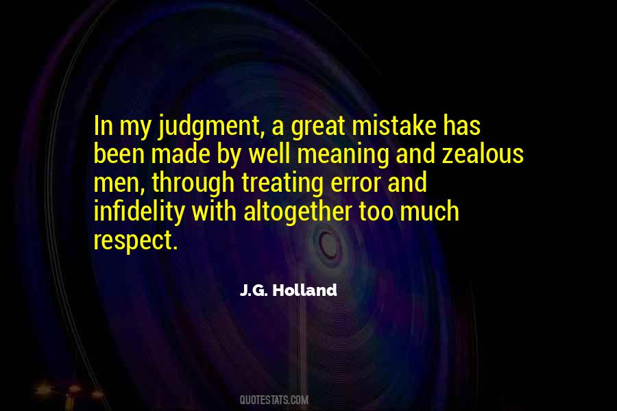 J.G. Holland Quotes #876050