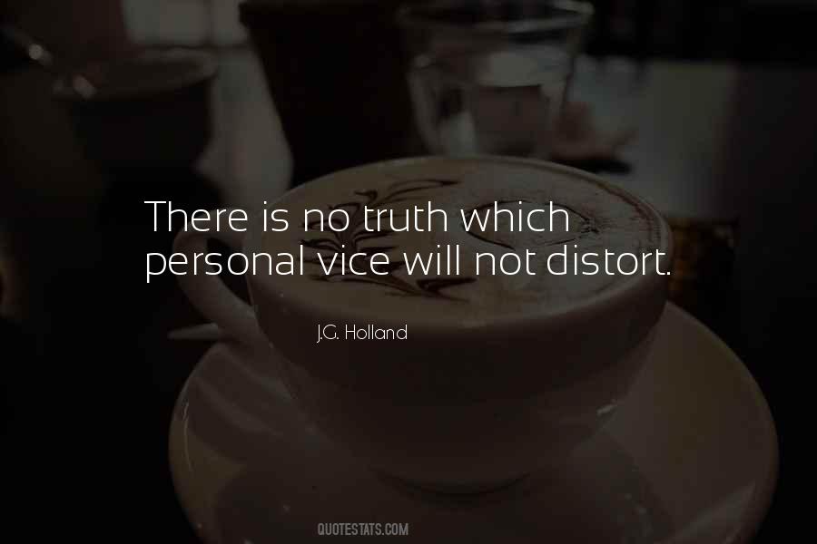 J.G. Holland Quotes #952503
