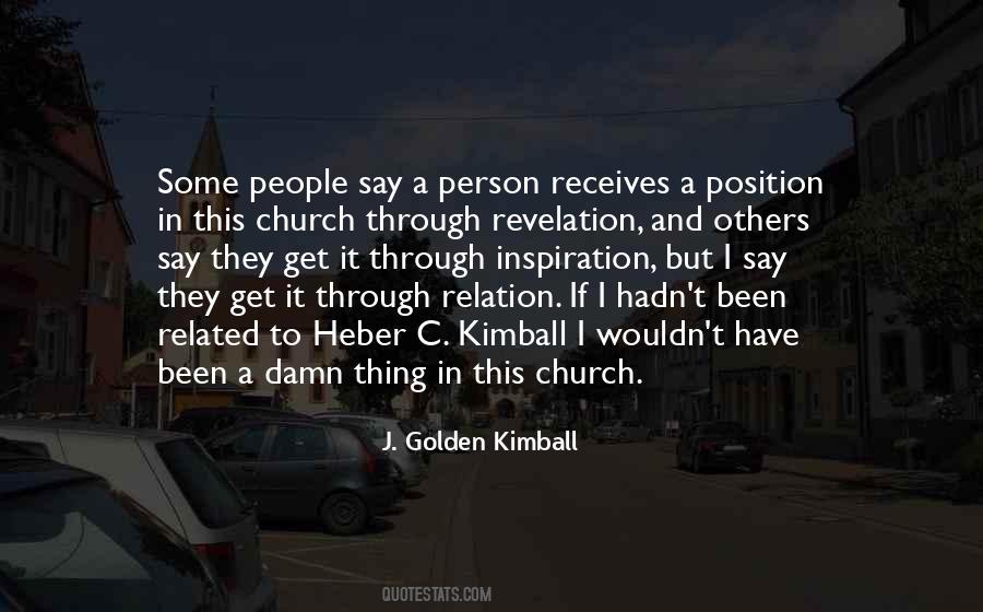 J. Golden Kimball Quotes #1585835