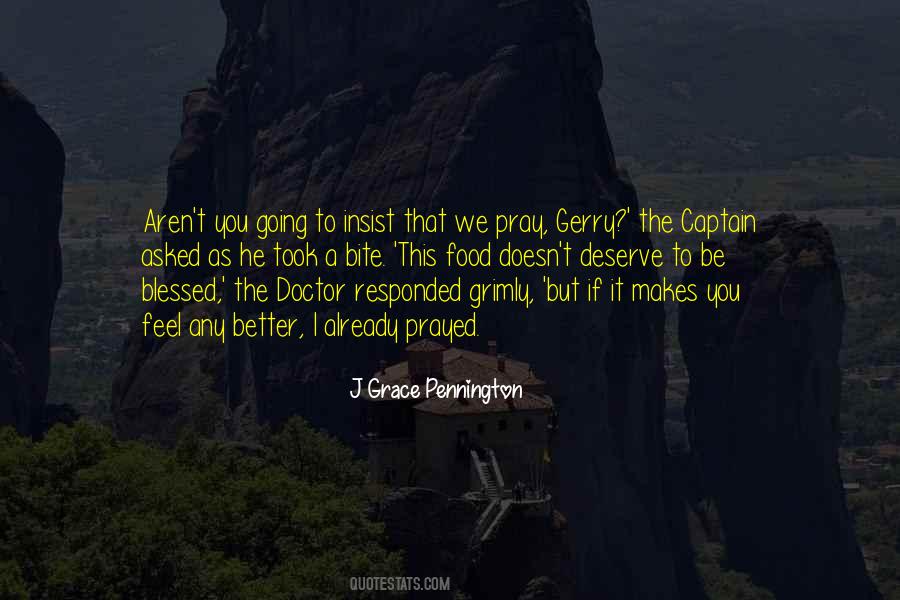 J Grace Pennington Quotes #48113