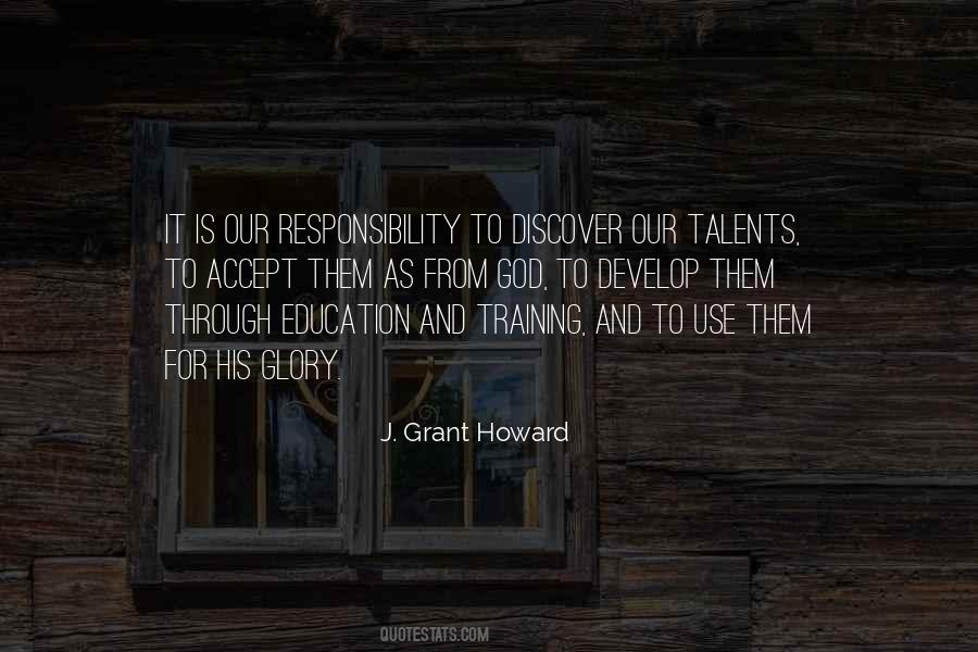 J. Grant Howard Quotes #439354