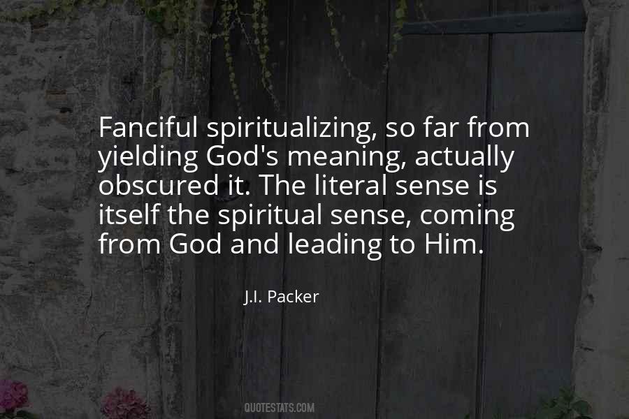 J.I. Packer Quotes #1066963