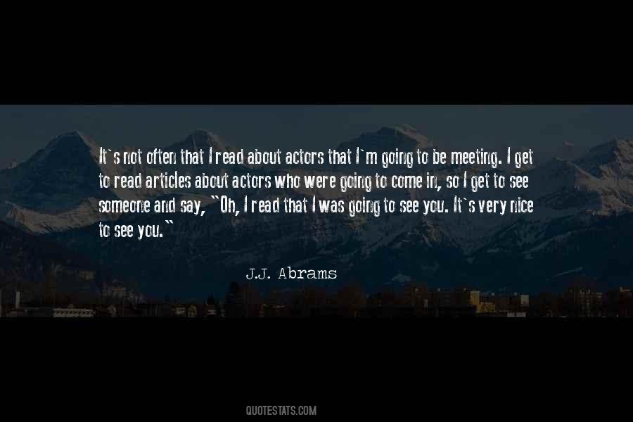 J.J. Abrams Quotes #465483