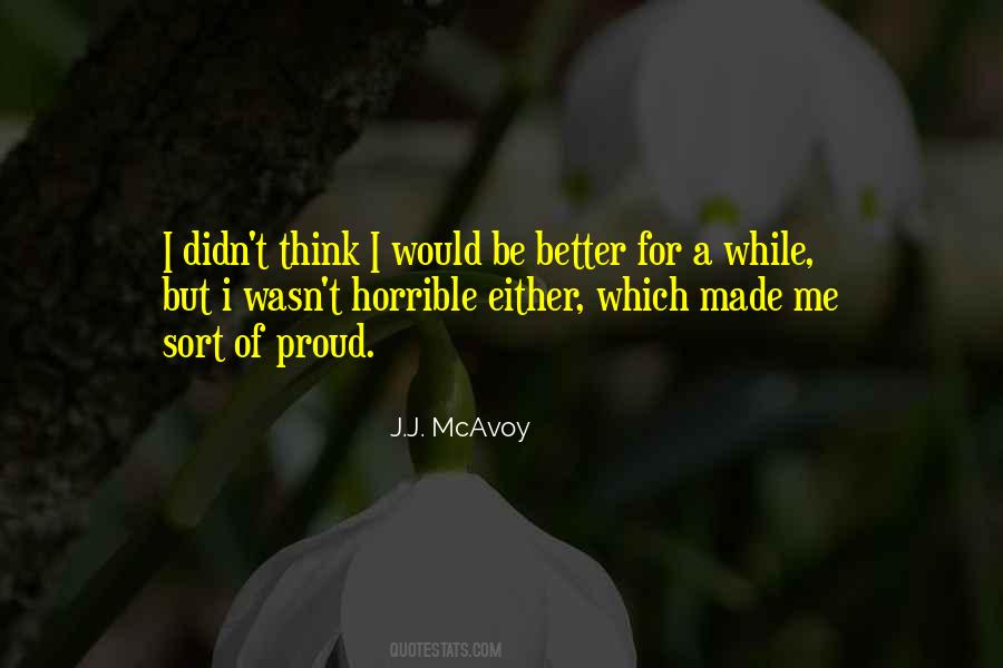 J.J. McAvoy Quotes #191048