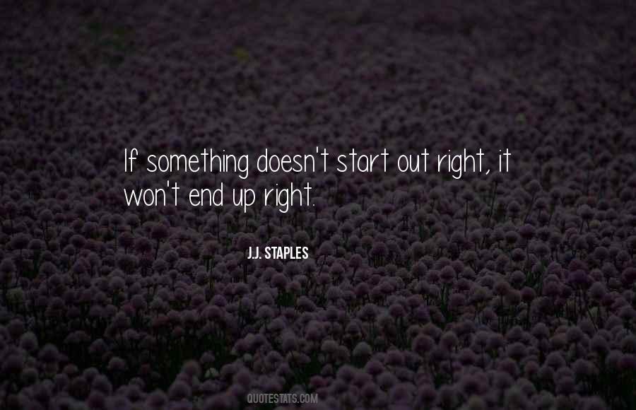 J.J. Staples Quotes #290924