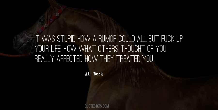 J.L. Beck Quotes #1701408