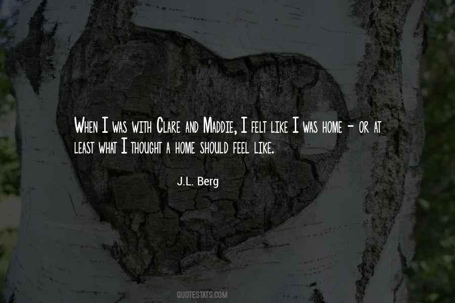 J.L. Berg Quotes #151471