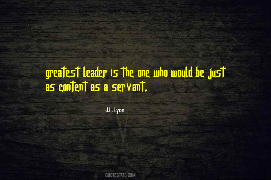 J.L. Lyon Quotes #673775