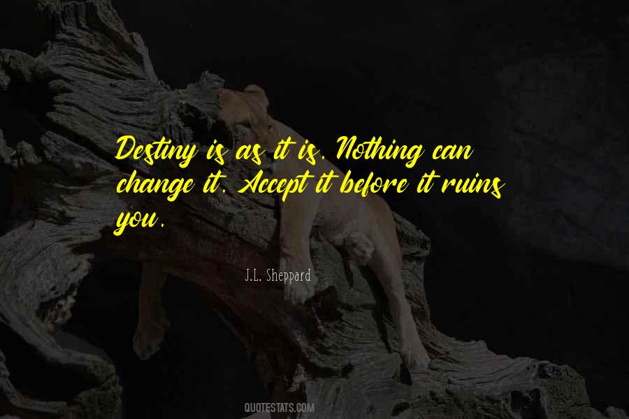J.L. Sheppard Quotes #400349