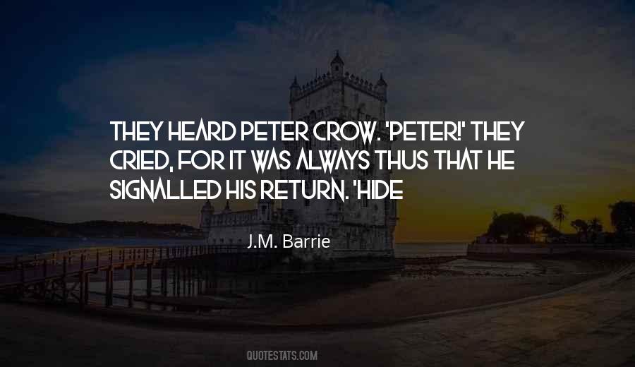 J.M. Barrie Quotes #1096839