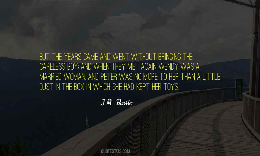 J.M. Barrie Quotes #612508