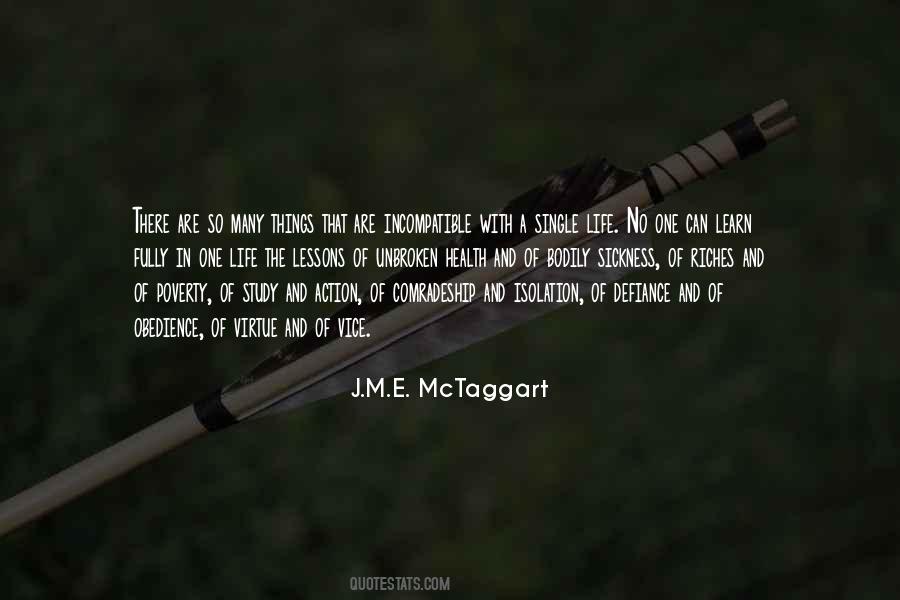 J.M.E. McTaggart Quotes #701328