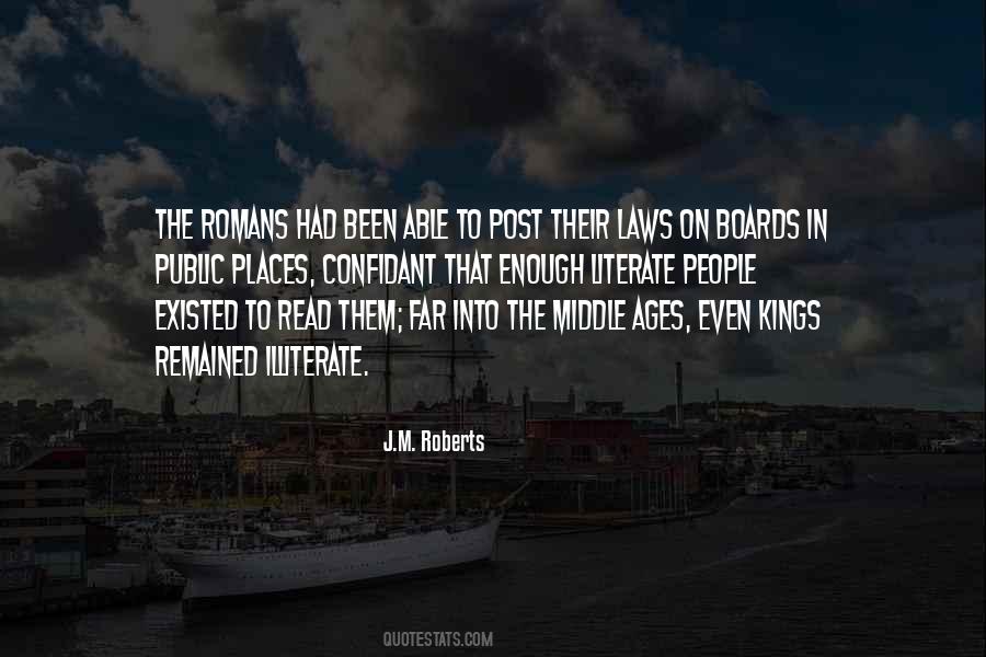 J.M. Roberts Quotes #1096110