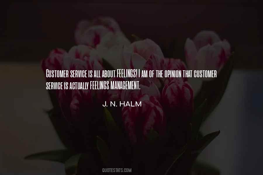 J. N. HALM Quotes #859449