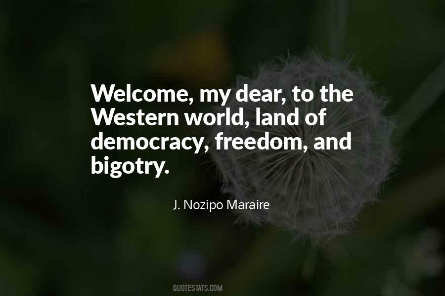 J. Nozipo Maraire Quotes #1300422