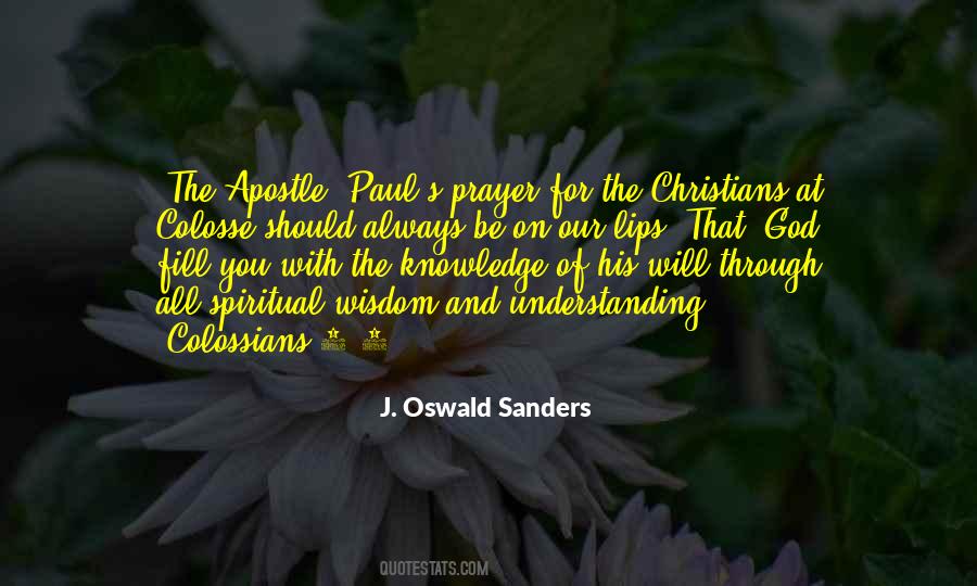 J. Oswald Sanders Quotes #1105162