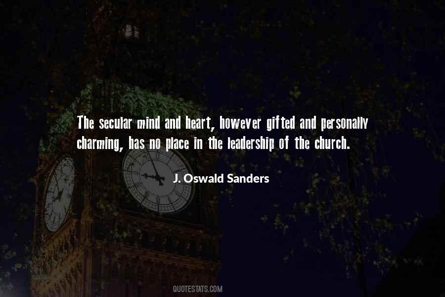 J. Oswald Sanders Quotes #1756629