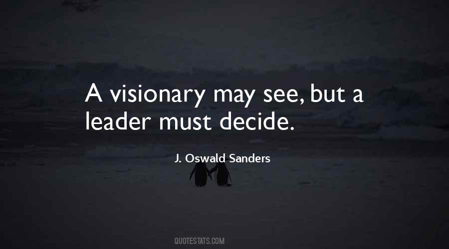 J. Oswald Sanders Quotes #822305