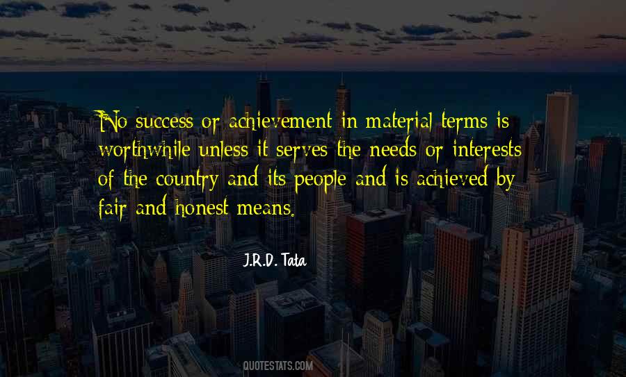 J.R.D. Tata Quotes #330508
