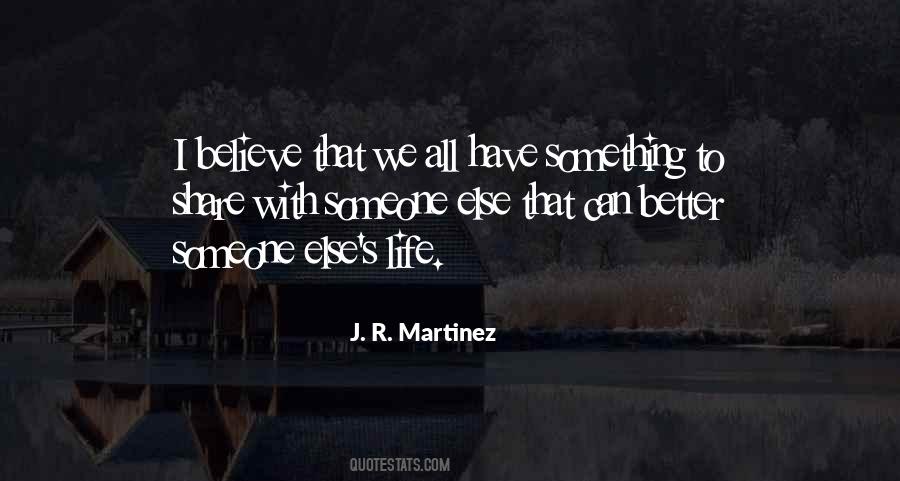 J. R. Martinez Quotes #1416696