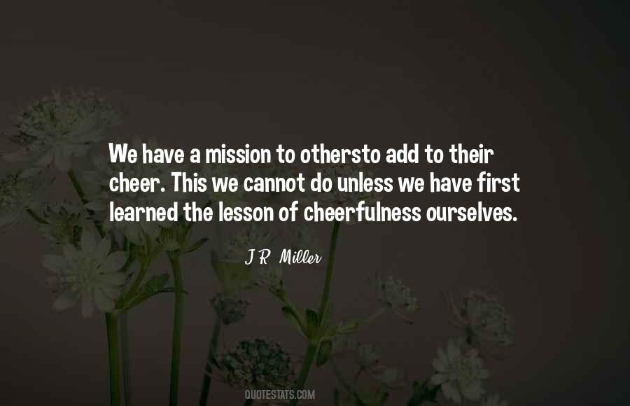 J.R. Miller Quotes #387653