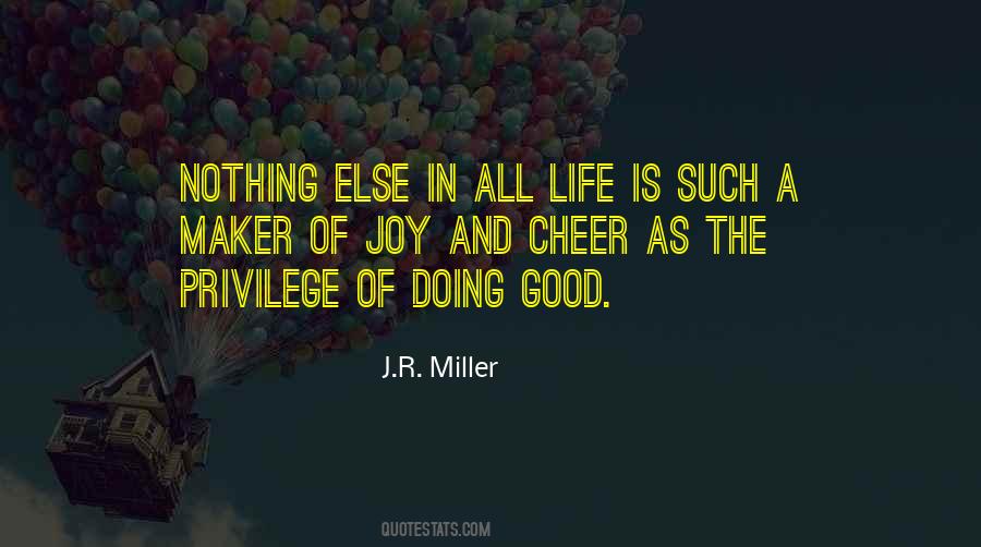 J.R. Miller Quotes #944056