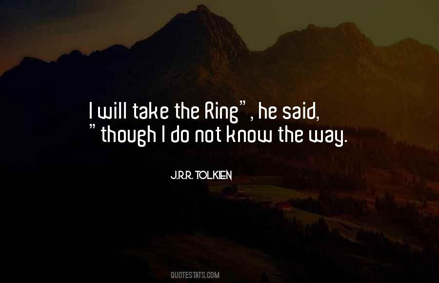J.R.R. Tolkien Quotes #1337348