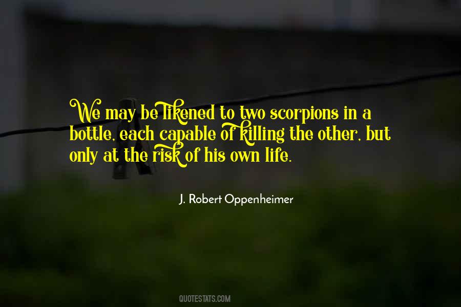 J. Robert Oppenheimer Quotes #1540480