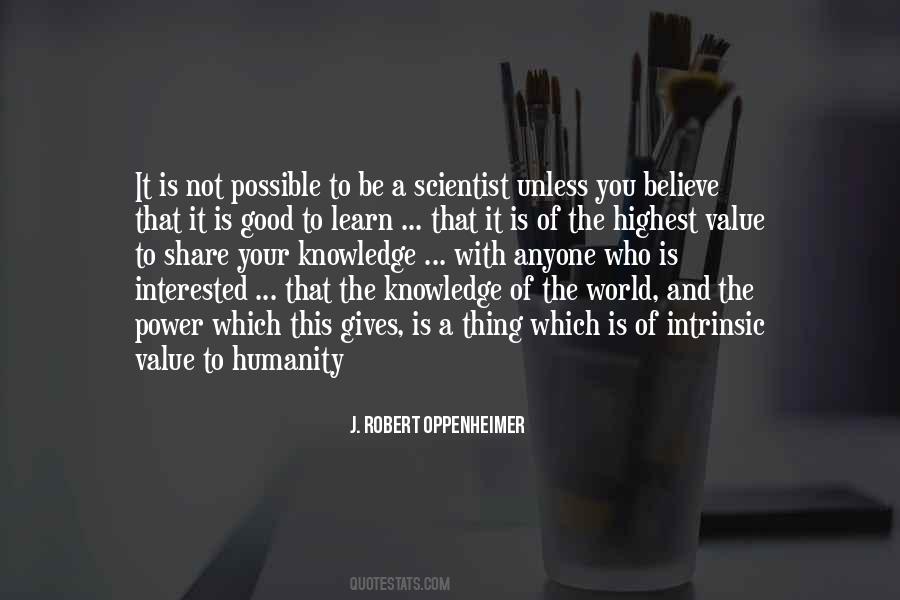 J. Robert Oppenheimer Quotes #1690433