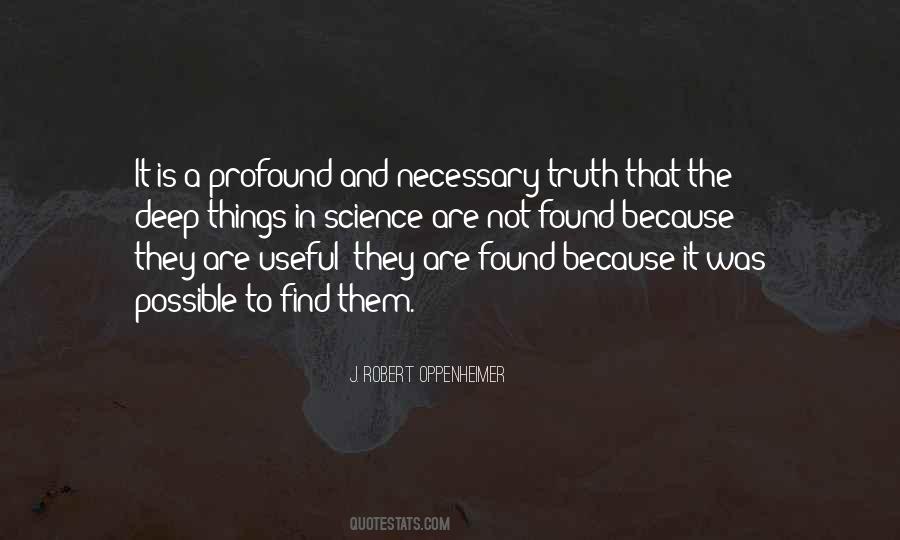 J. Robert Oppenheimer Quotes #352921