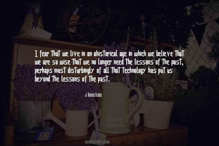 J. Rufus Fears Quotes #72329