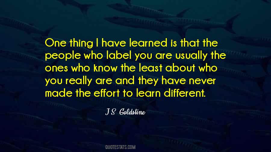 J.S. Goldstine Quotes #992325