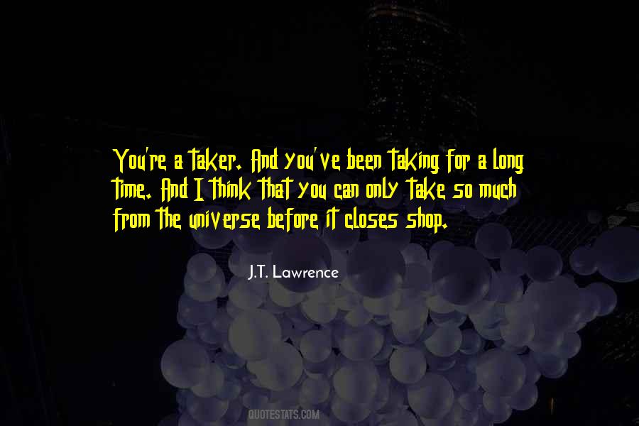 J.T. Lawrence Quotes #1275675