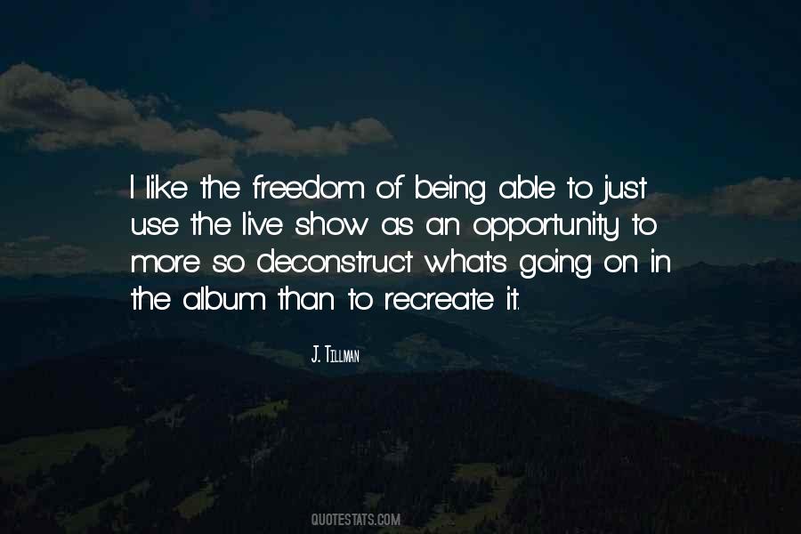 J. Tillman Quotes #781475