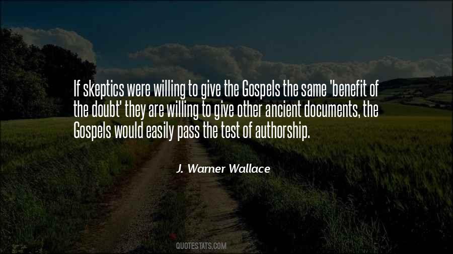 J. Warner Wallace Quotes #666362
