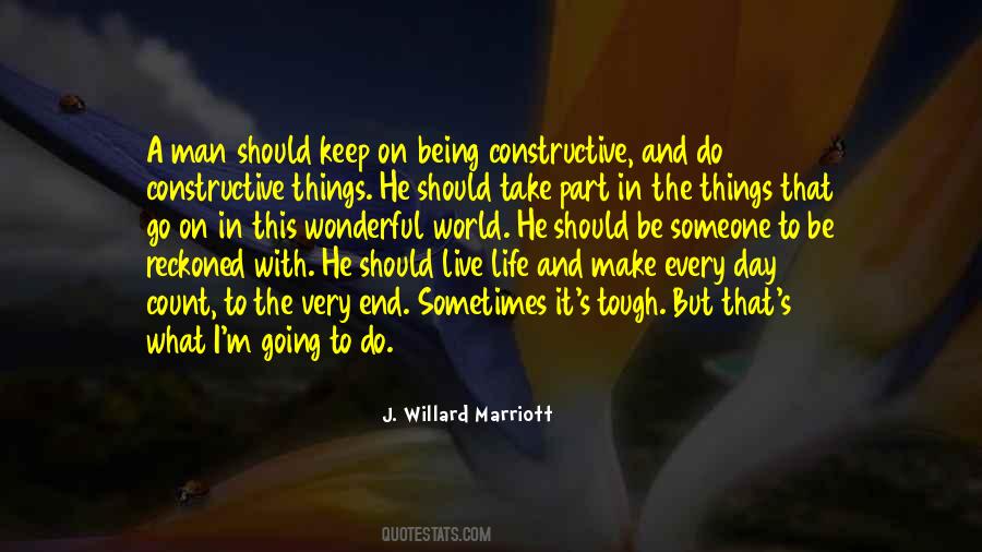 J. Willard Marriott Quotes #1257308