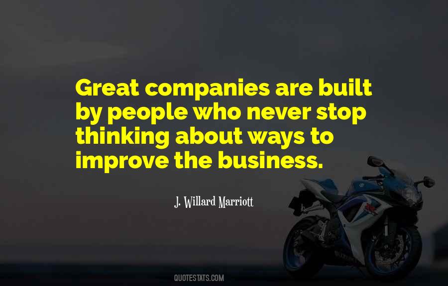 J. Willard Marriott Quotes #1524540