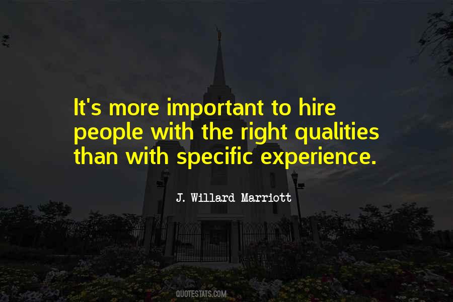 J. Willard Marriott Quotes #1811038
