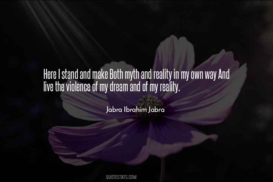 Jabra Ibrahim Jabra Quotes #1549993