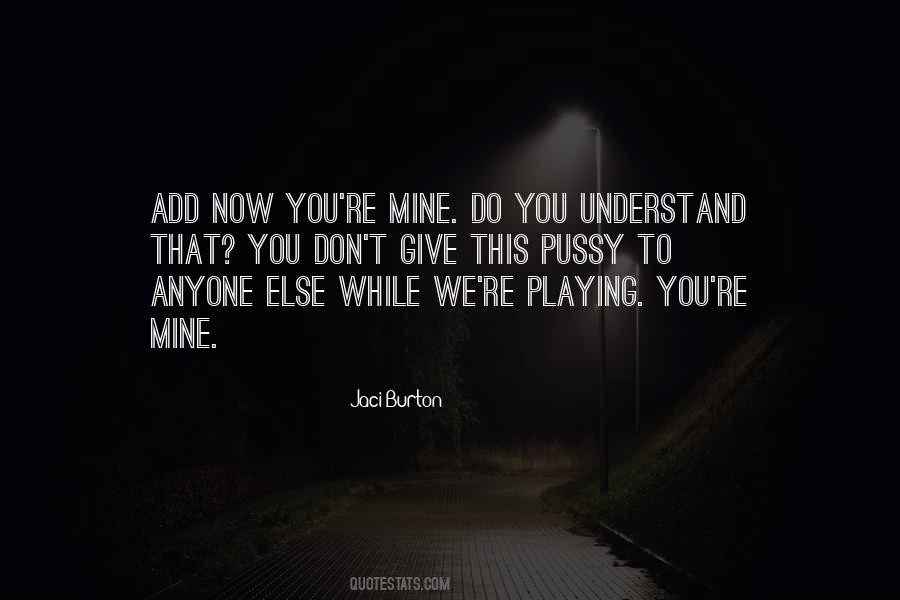 Jaci Burton Quotes #136237