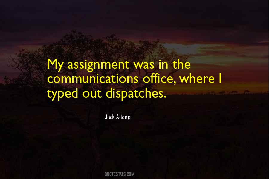 Jack Adams Quotes #1140752