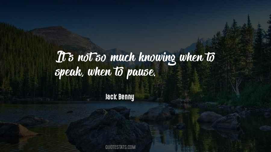 Jack Benny Quotes #1197955