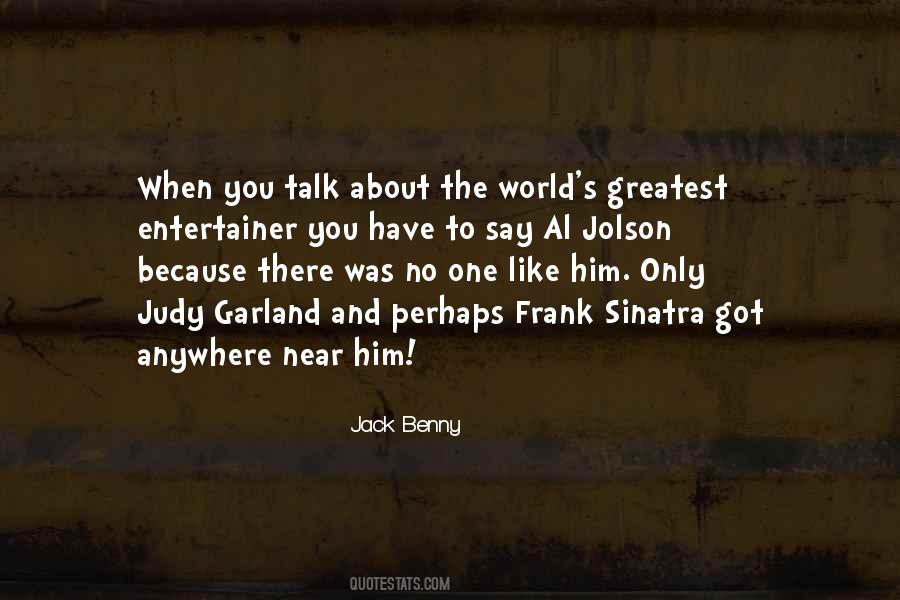 Jack Benny Quotes #1316827