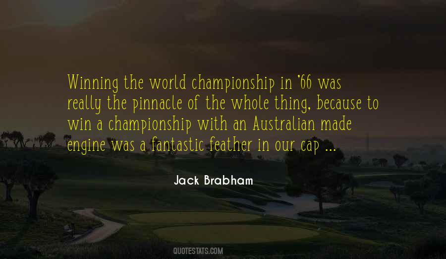 Jack Brabham Quotes #169060