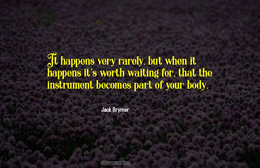 Jack Brymer Quotes #349081 Jack Brymer Quotes #349081