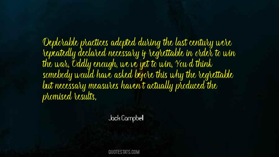 Jack Campbell Quotes #1517737