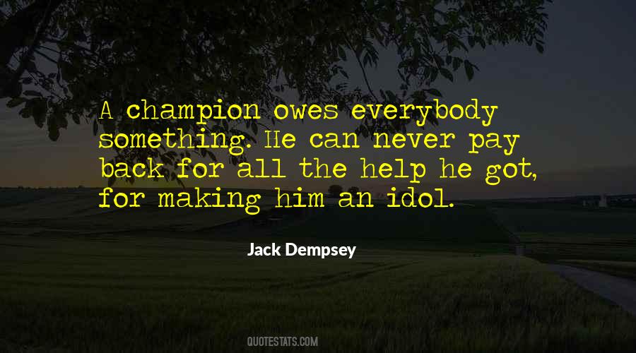 Jack Dempsey Quotes #895360