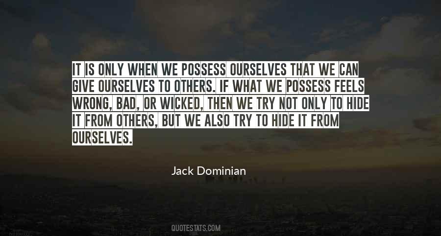 Jack Dominian Quotes #430606